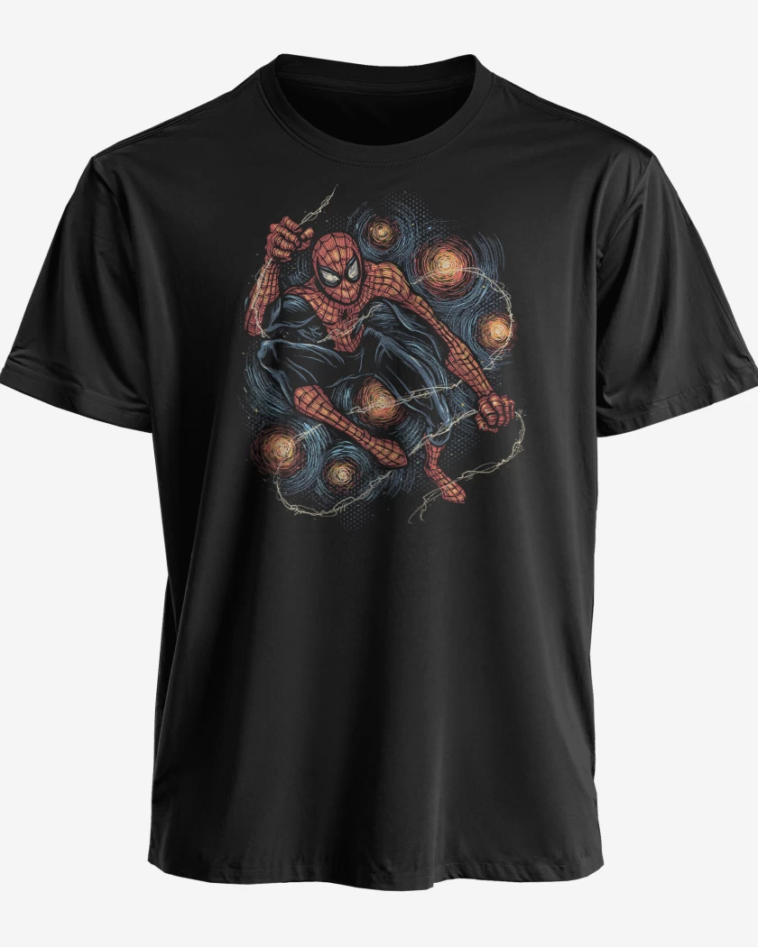 Polera Spiderman Night