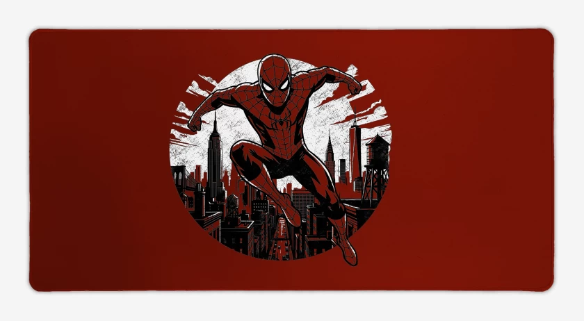 Mouse pad Gamer Rojo de Spiderman Brand New