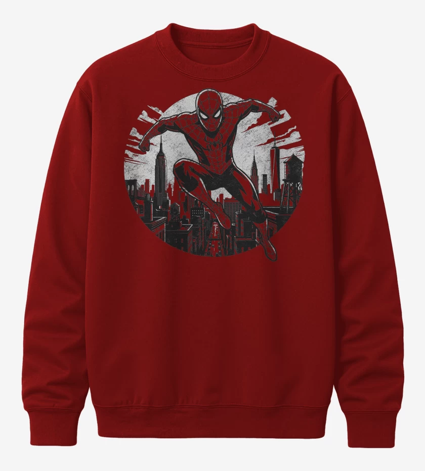Poleron polo Rojo de Spiderman Brand New