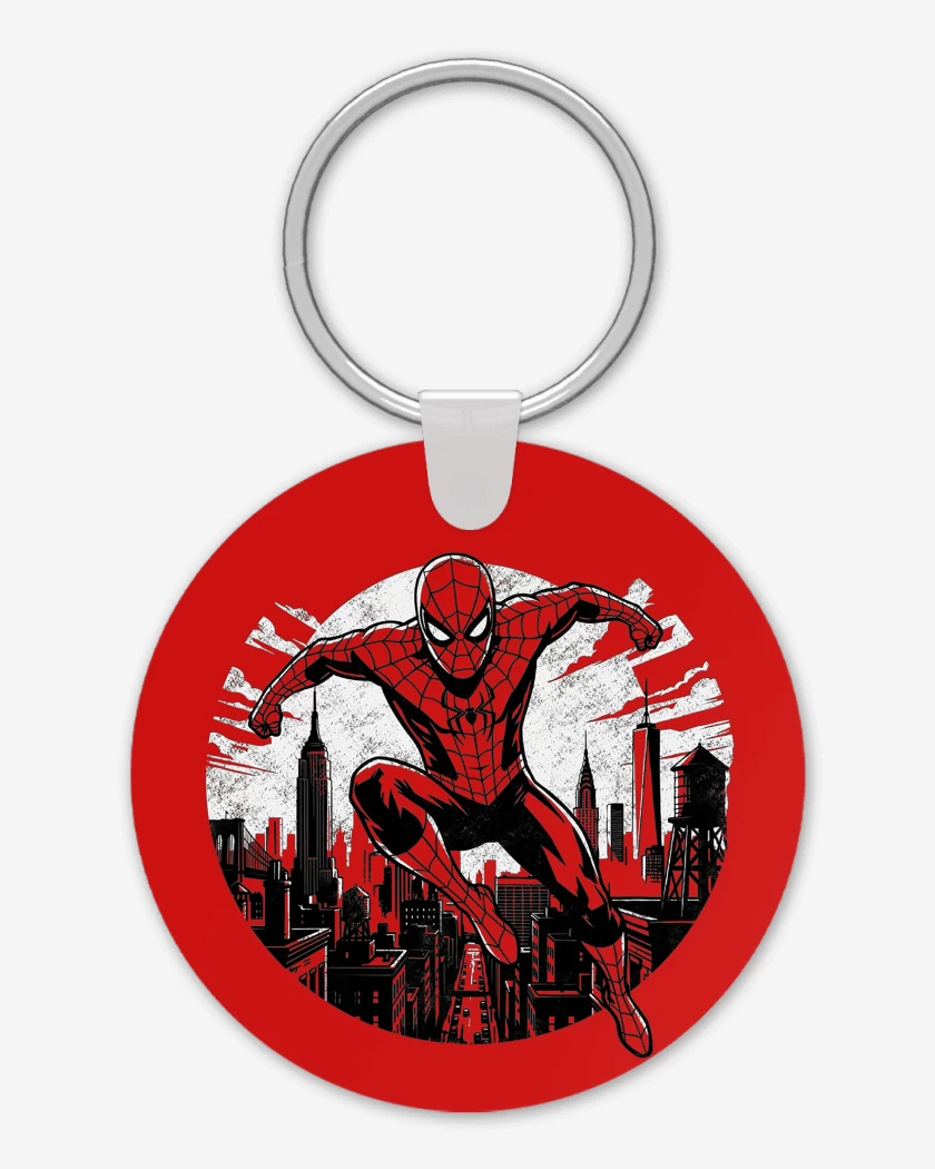 Llavero Rojo de Spiderman Brand New