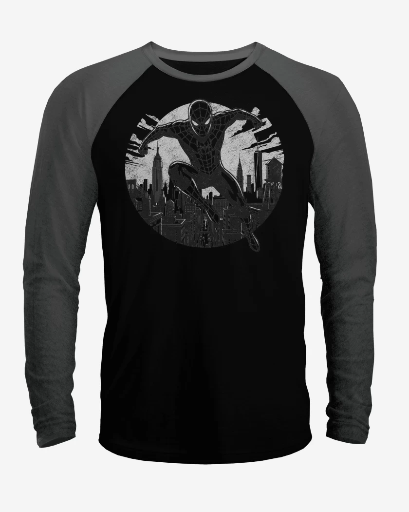 Polera Raglan Spiderman Brand New