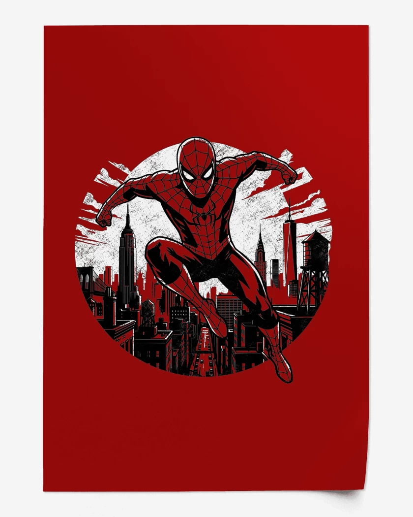 Print Spiderman Brand New