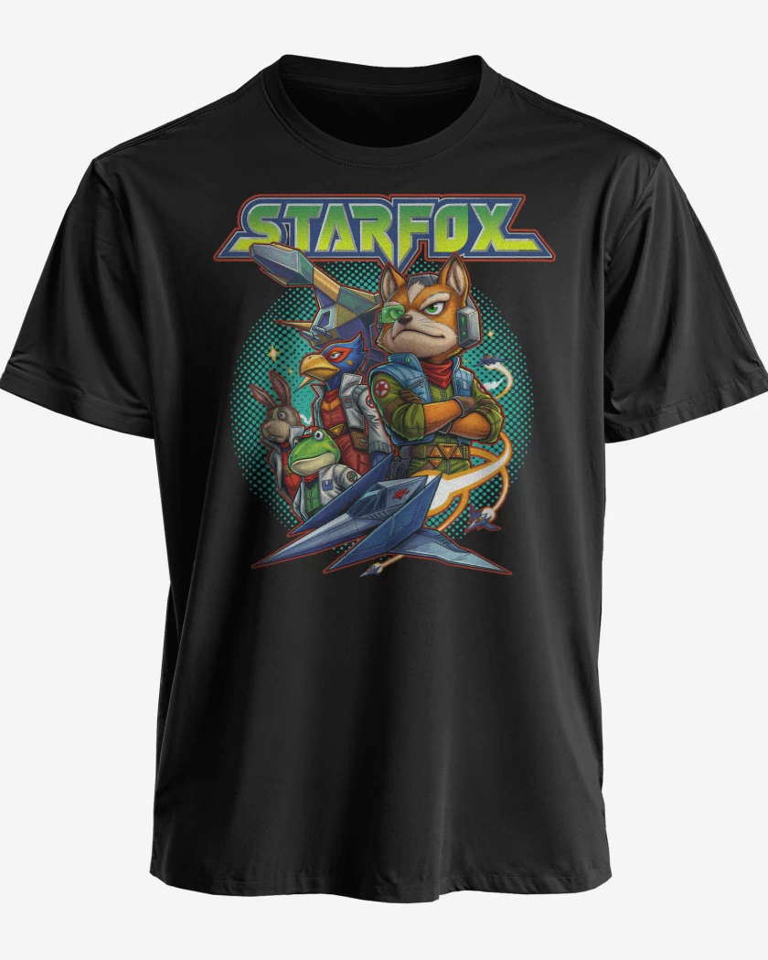Polera Equipo Star Fox