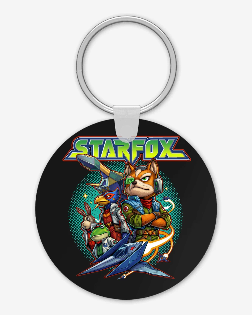Llavero Equipo Star Fox