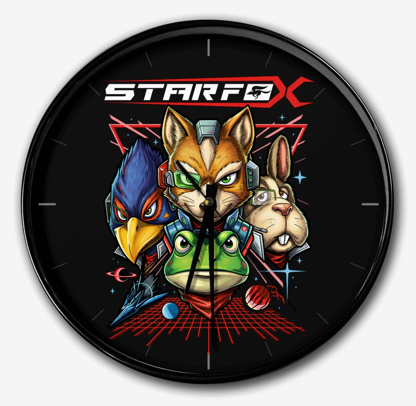 Reloj Star fox personajes