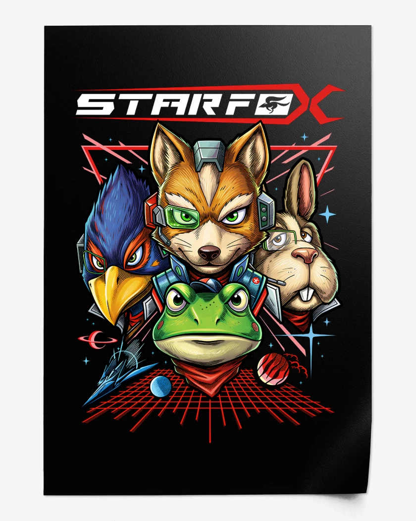 Print Star fox personajes