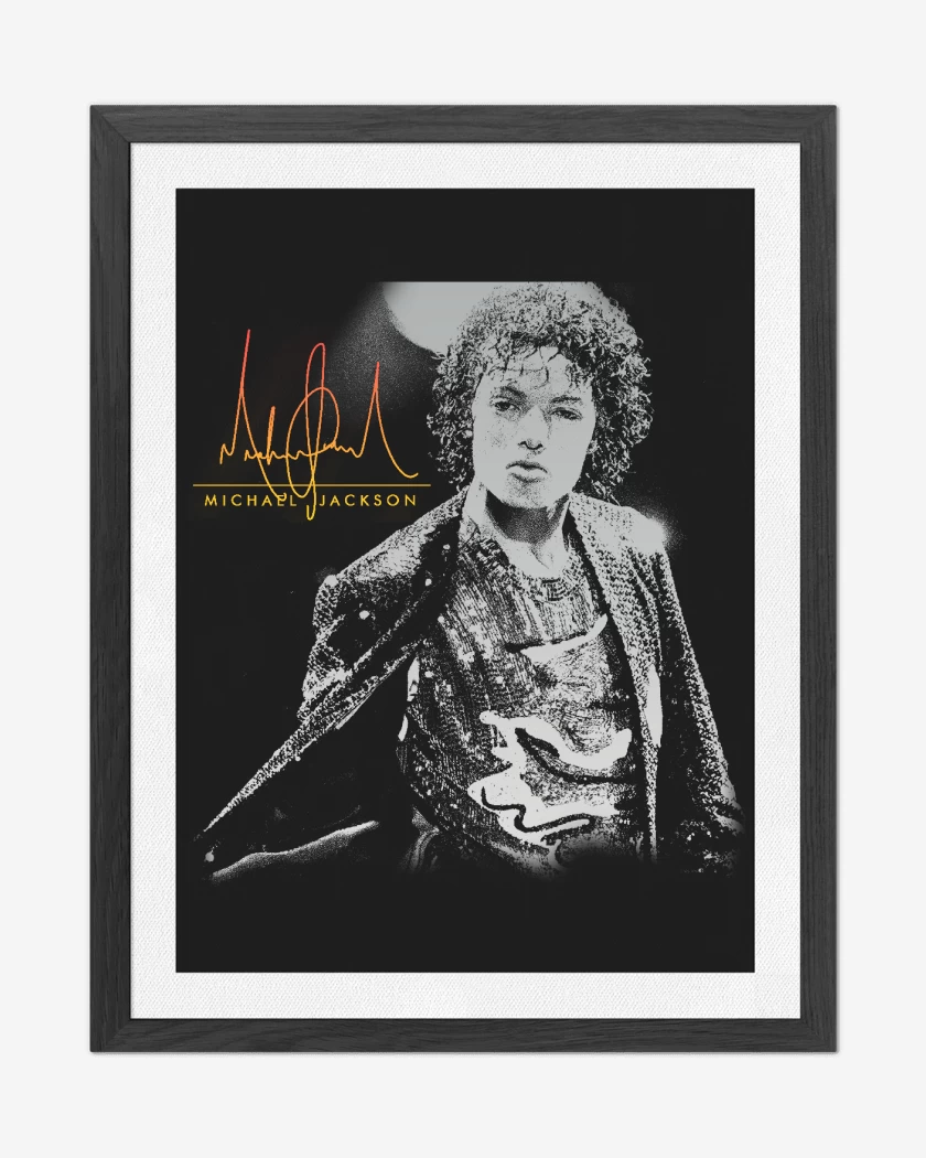 Cuadro decorativo King of pop