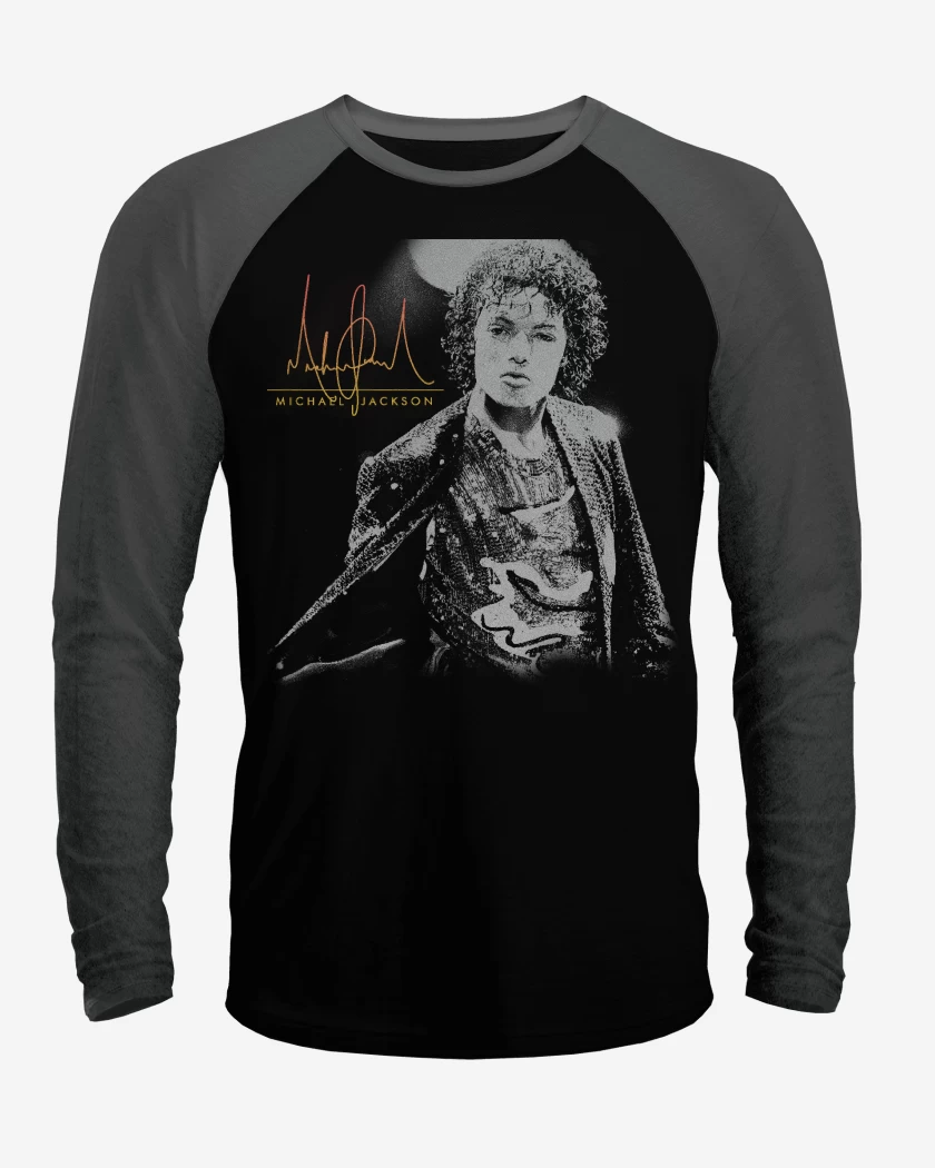 Polera Raglan King of pop