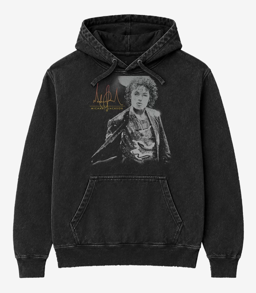 Poleron Canguro Acid Wash King of pop