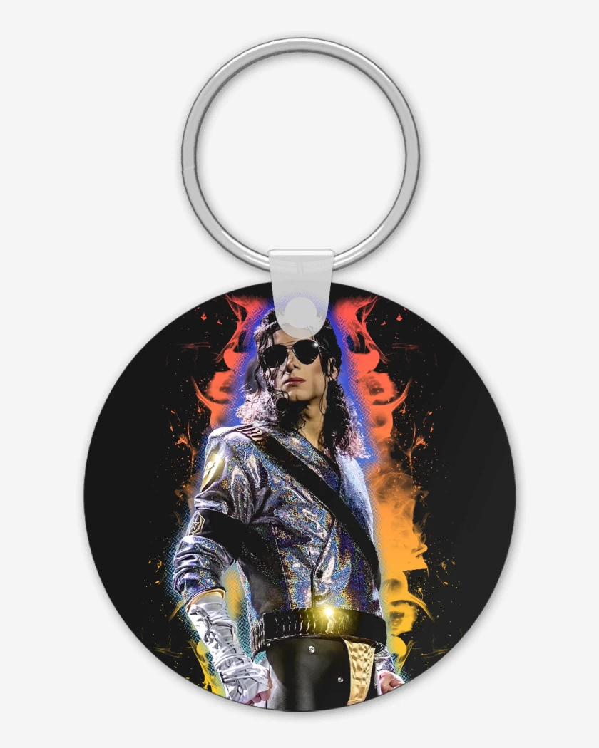 Llavero Michael King of Pop