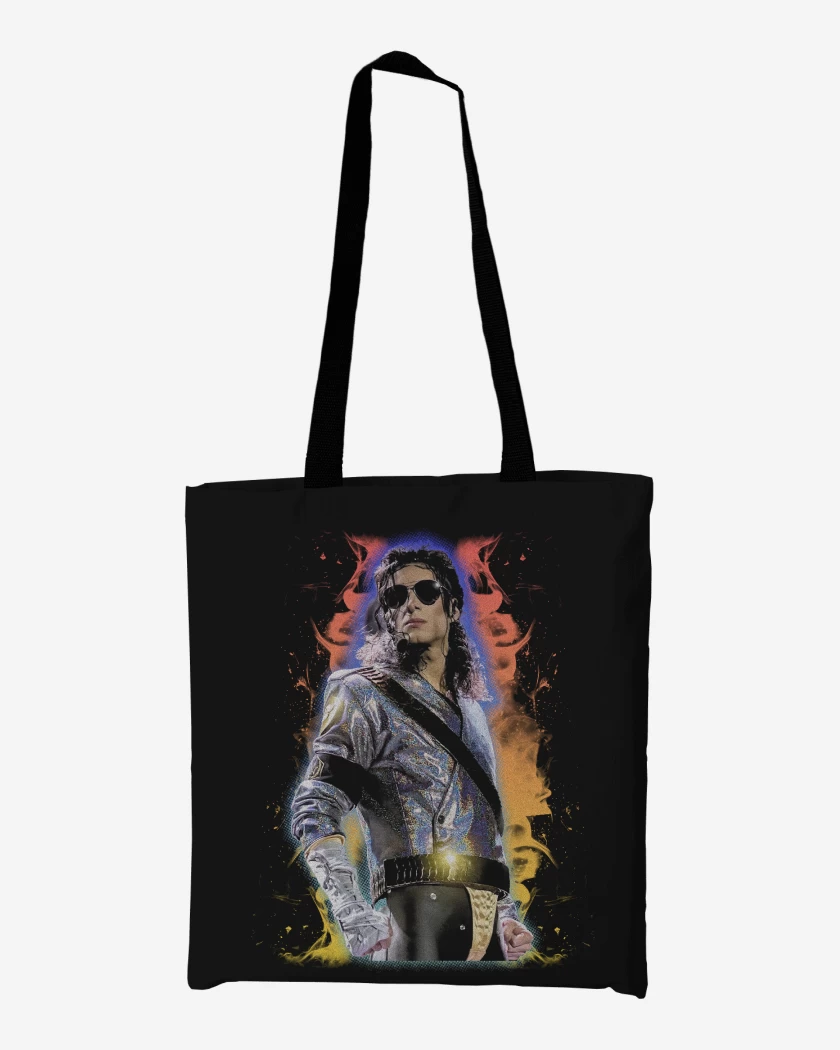 Totebag Michael King of Pop