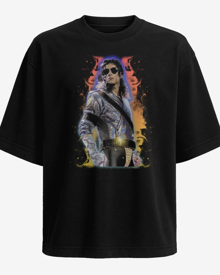 Polera Oversize Michael King of Pop