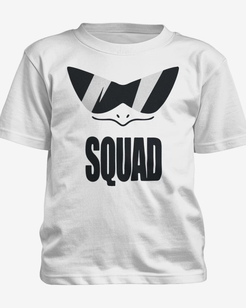 Polera de niño Blanco de Squad