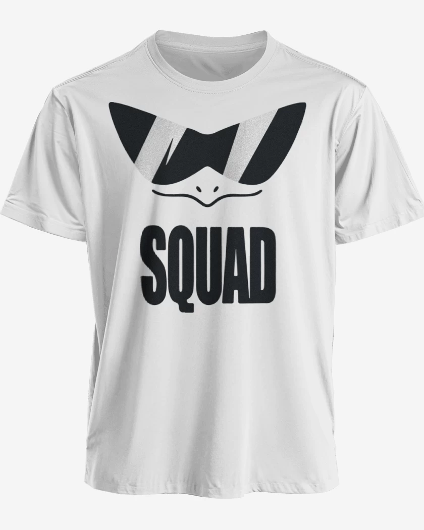 Polera premium Blanco de Squad