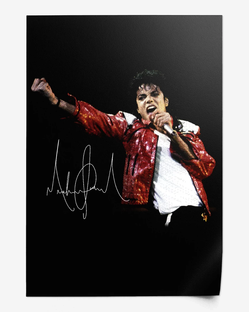 Print Rey del pop