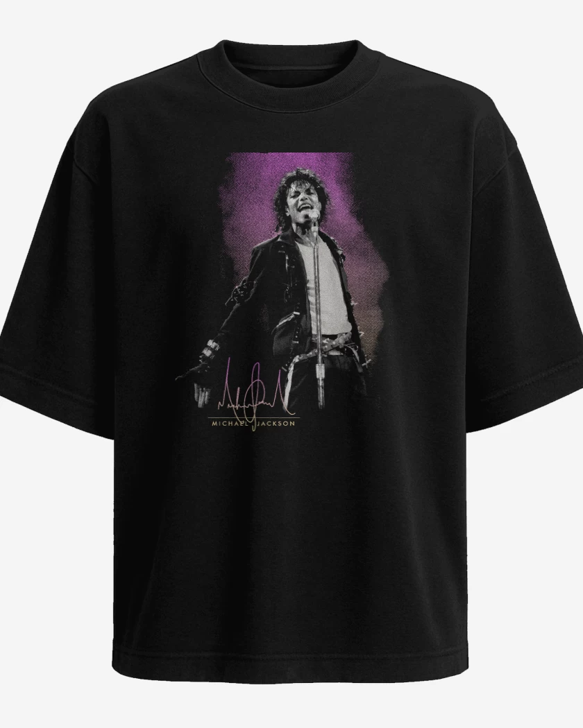 Polera Oversize King of Pop Michael