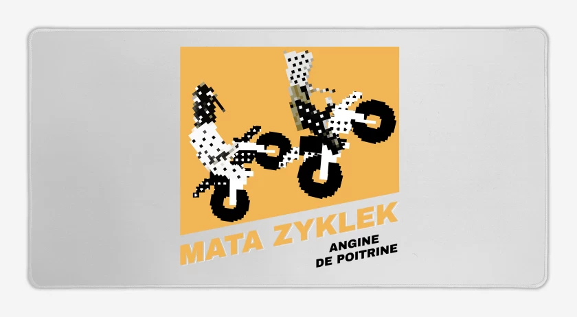 Mouse pad Gamer Angine de Poitrine Mata Zyklek B