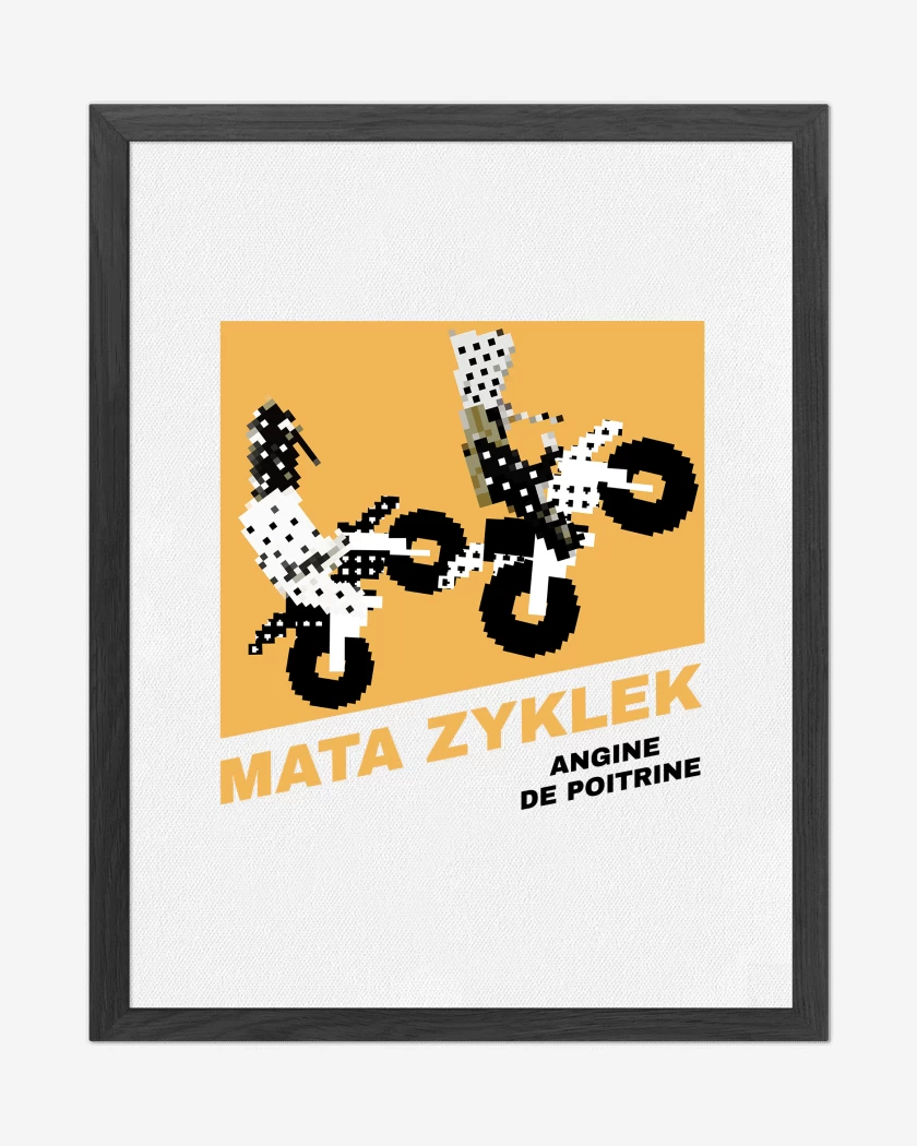 Cuadro decorativo Angine de Poitrine Mata Zyklek B