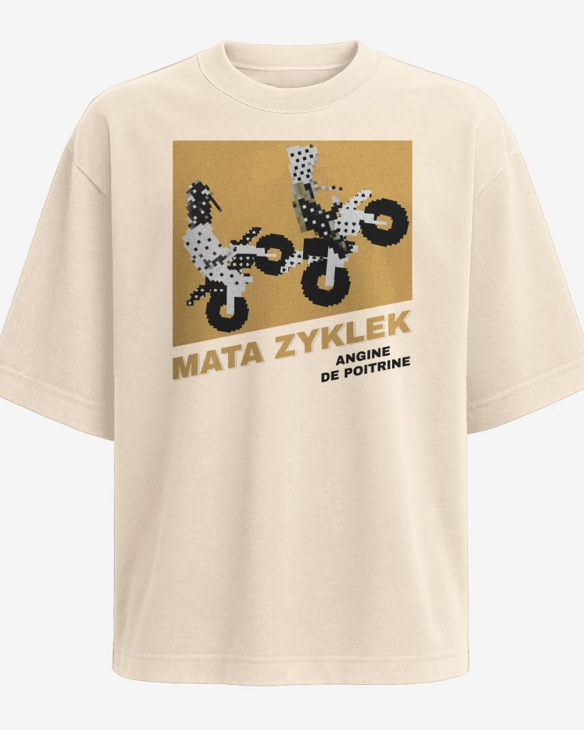 Polera Oversize Angine de Poitrine Mata Zyklek B