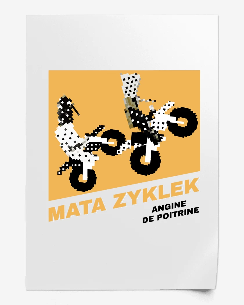 Print Angine de Poitrine Mata Zyklek B