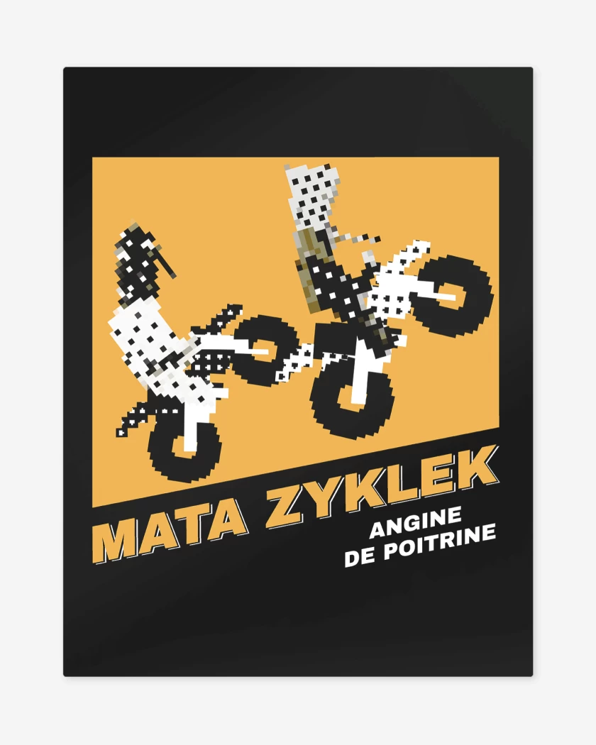 Print metalico Angine de Poitrine Mata 