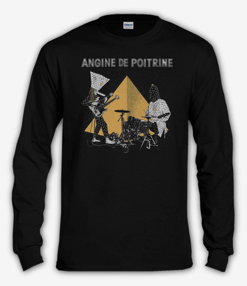 Polera manga larga Negro de Angine De Pitrine Vol II