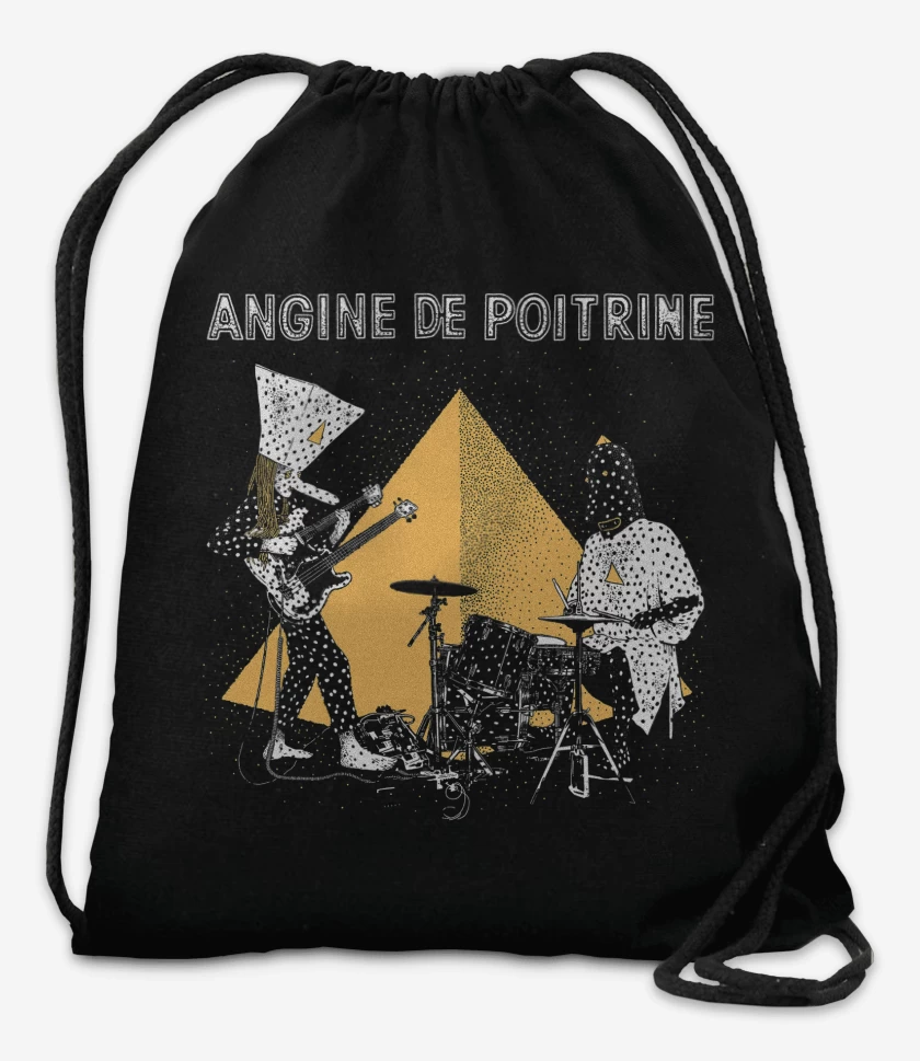 Mochila Negro de Angine De Pitrine Vol II