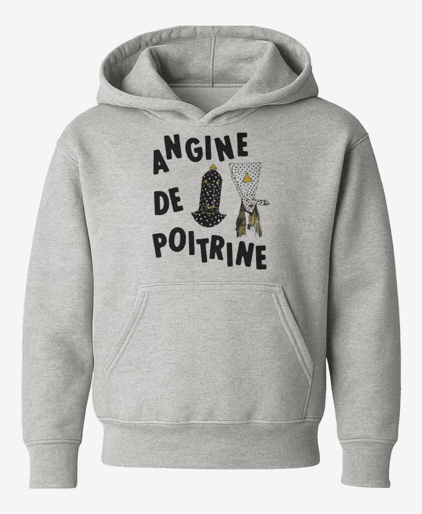 Poleron de niño Gris Melange de Angine
