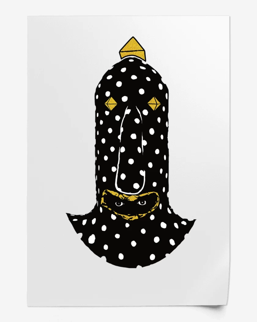 Print Angine de Poitrine Klek de Poitrine 