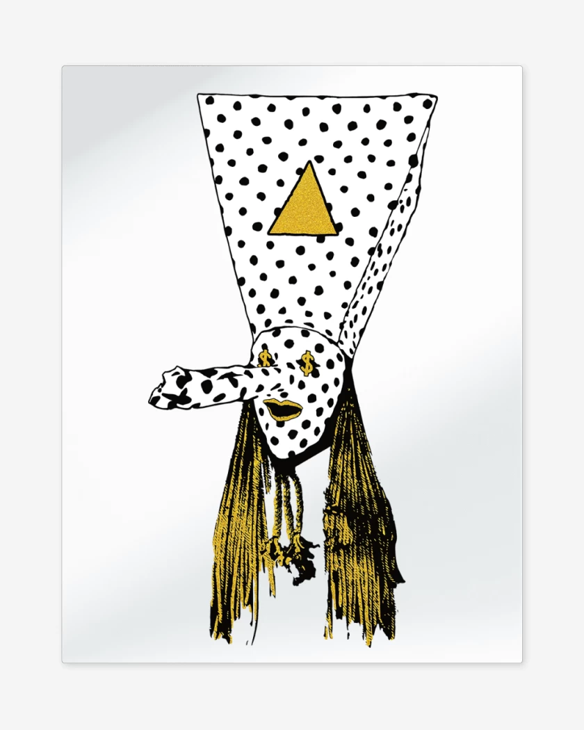 Print metalico Angine de Poitrine Khn de Poitrine