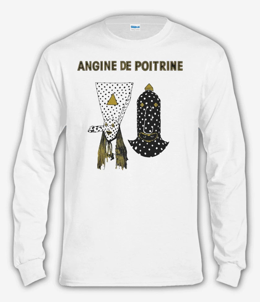 Polera manga larga Blanco de Angine de Pitrine B