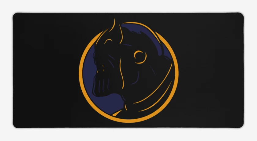 Mouse pad Gamer Negro de Thanos