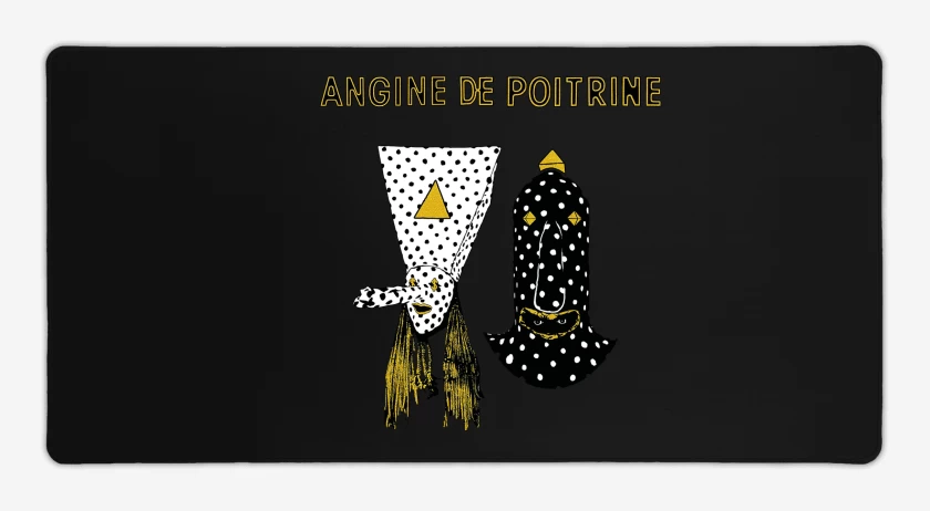 Mouse pad Gamer Angine de Poitrine N