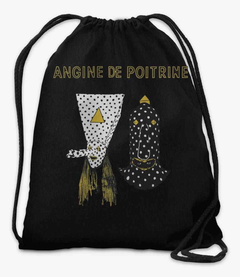 Mochila Negro de Angine de Poitrine N