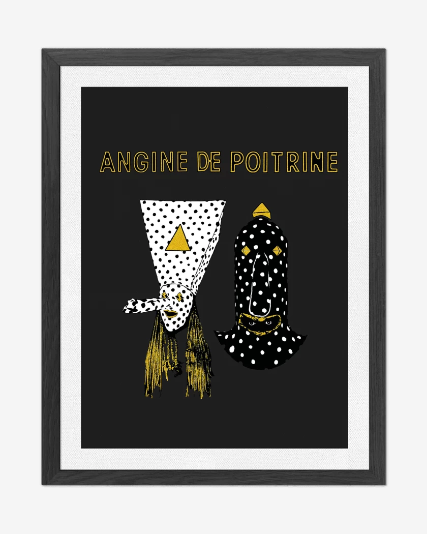 Cuadro decorativo Angine de Poitrine N