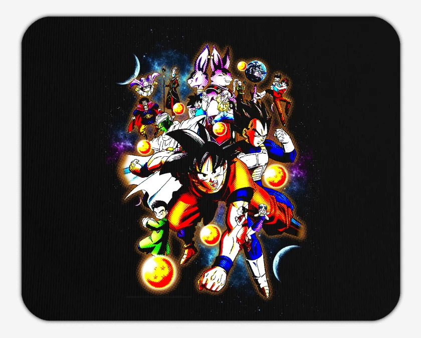 Mousepad Goku and friends