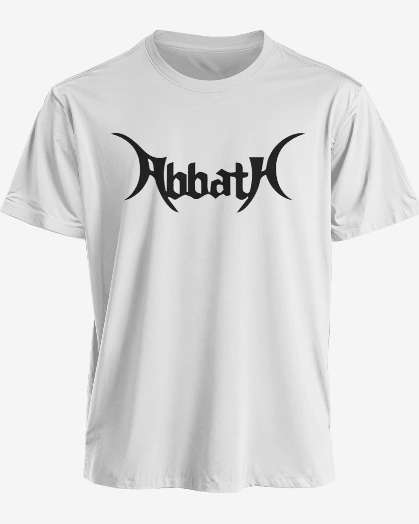 Polera Abbath Logo N
