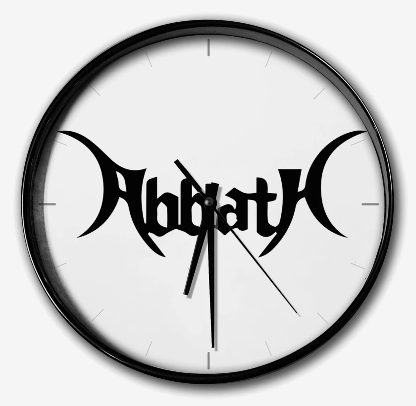 Reloj Blanco de Abbath Logo N