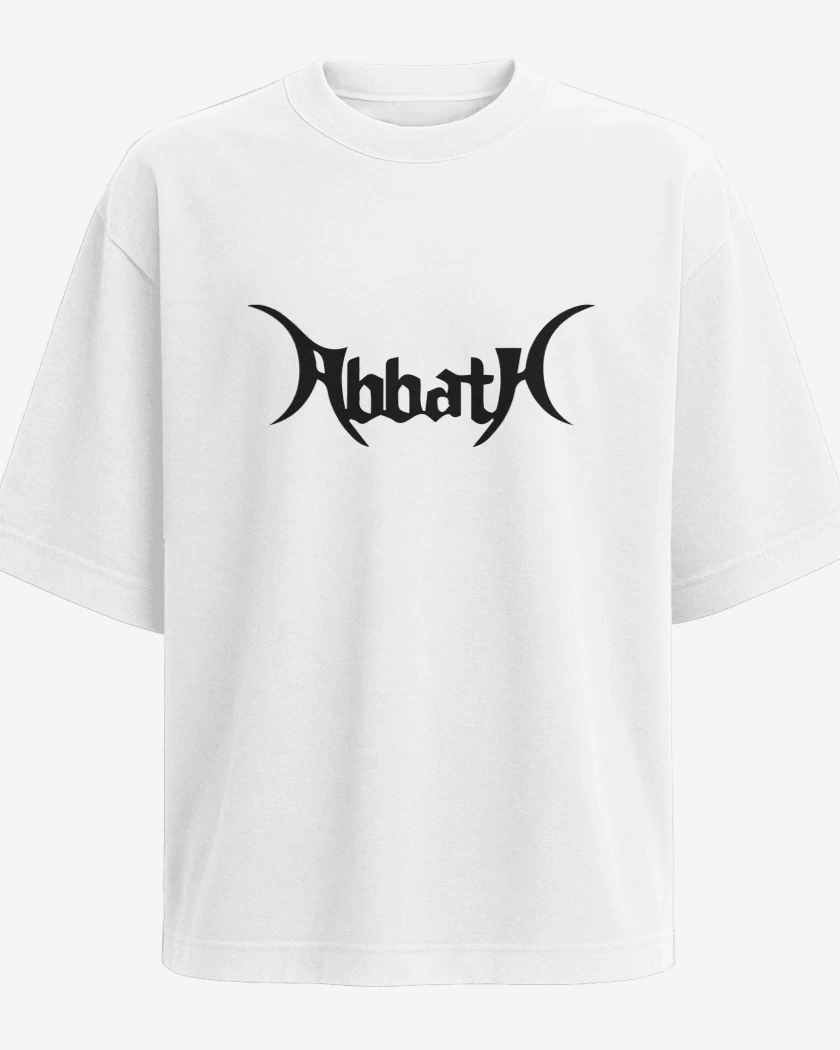 Polera Oversize Abbath Logo N