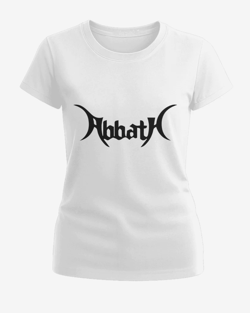 Polera de Mujer Blanco de Abbath Logo N