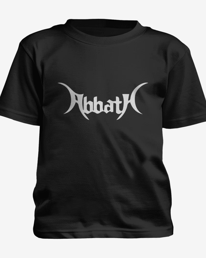 Polera de niño Negro de Abbath Logo