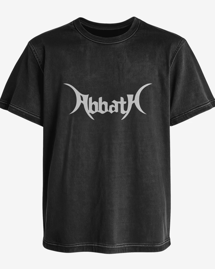 Polera desgastada Abbath Logo