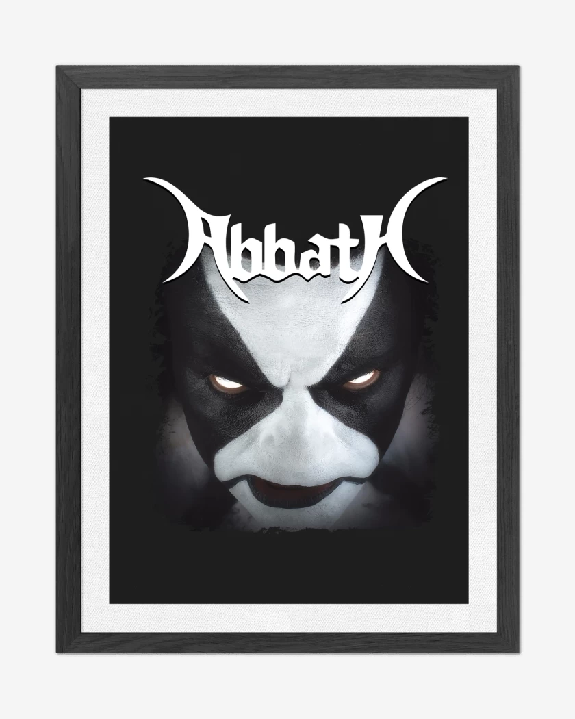 Cuadro decorativo Negro de Abbath Abbath