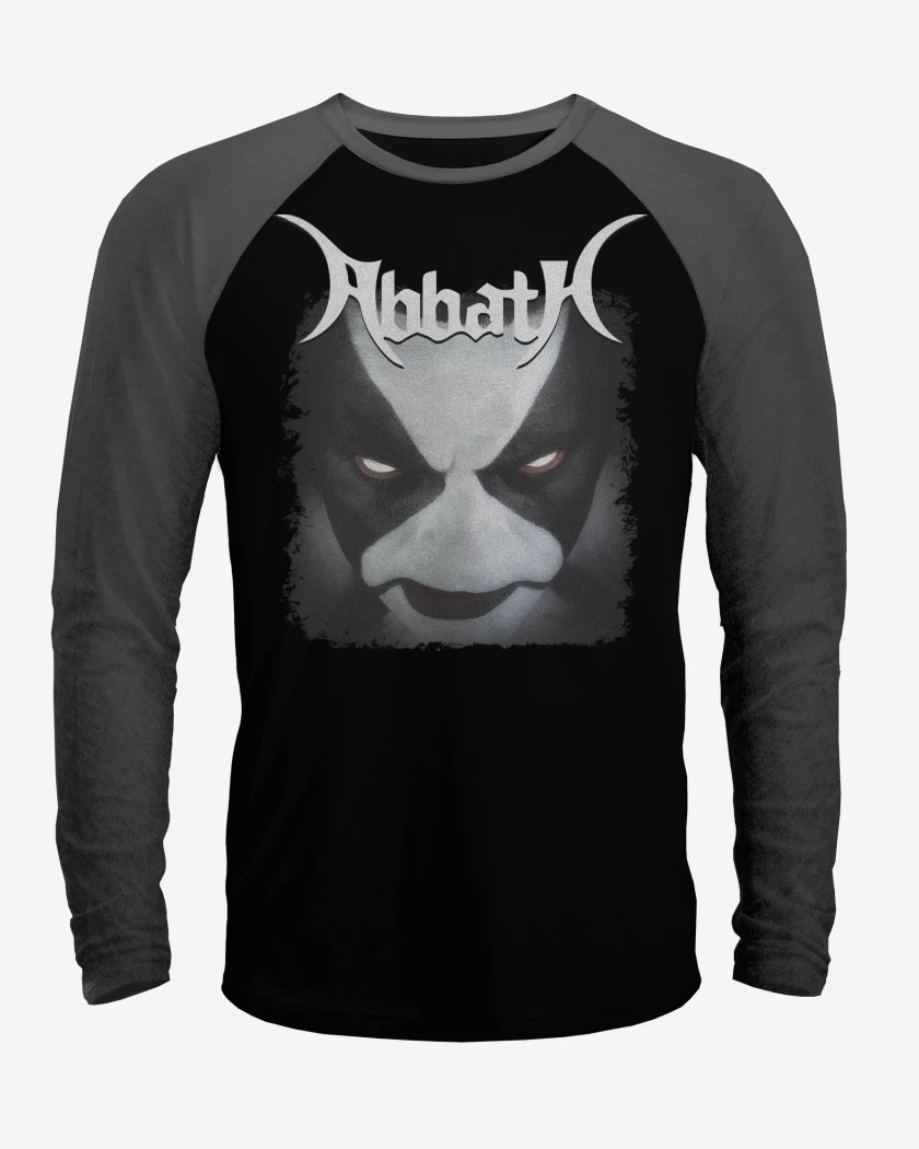 Polera Raglan Negro / Negro Heather de Abbath Abbath
