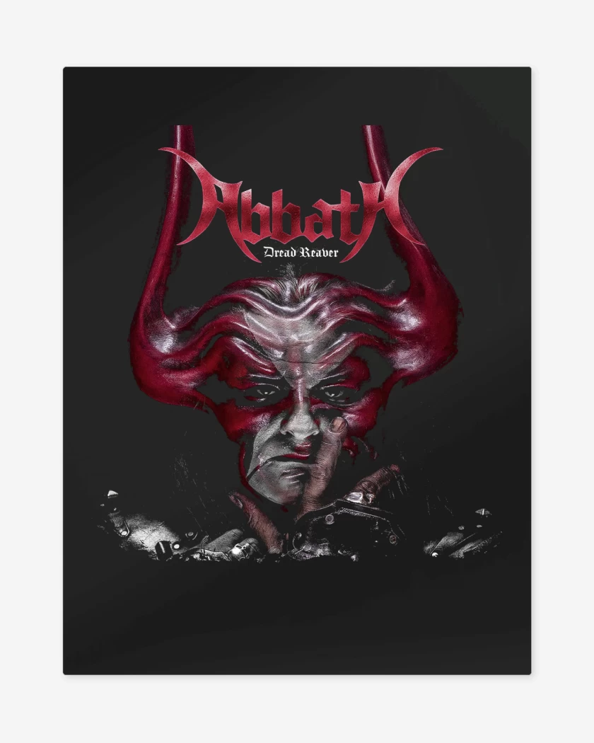 Print metalico Negro de Abbath Dread Reaver