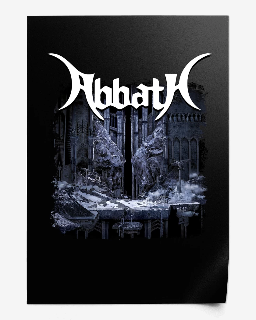 Print Abbath Count the Dead