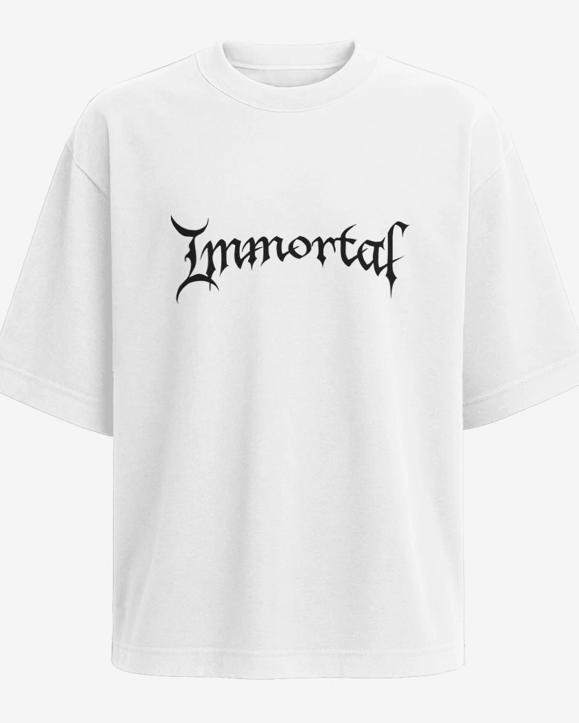 Polera Oversize Immortal Logo II