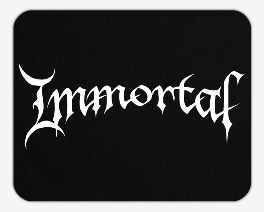 Mousepad Immortal Logo II B