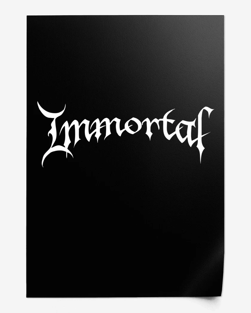 Print Immortal Logo II B