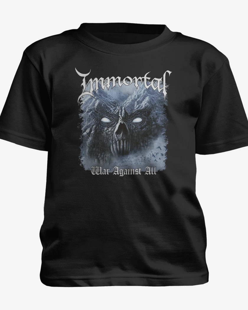 Polera de niño Negro de Immortal War Against All